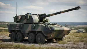 découvrez le rch 155, la nouvelle artillerie allemande de pointe offrant une portée impressionnante de 54 km pour une puissance de feu inégalée.